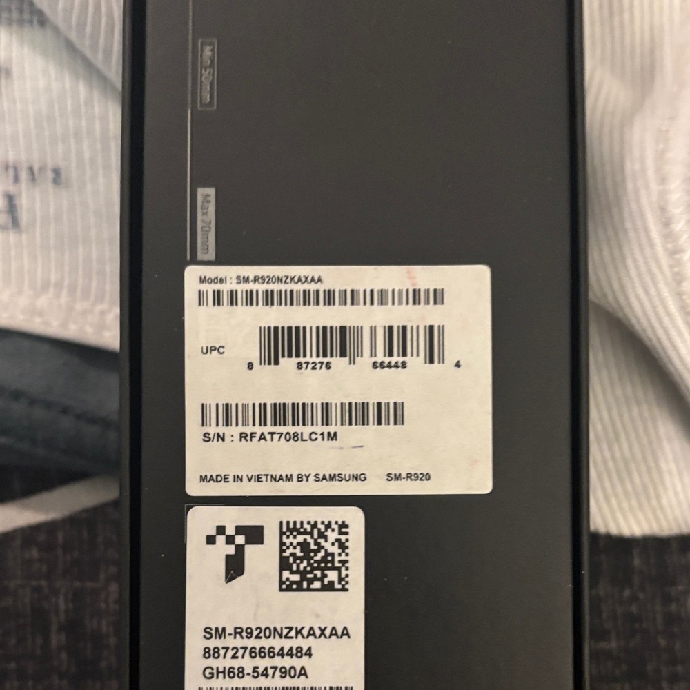 Samsung Device in Classic Black